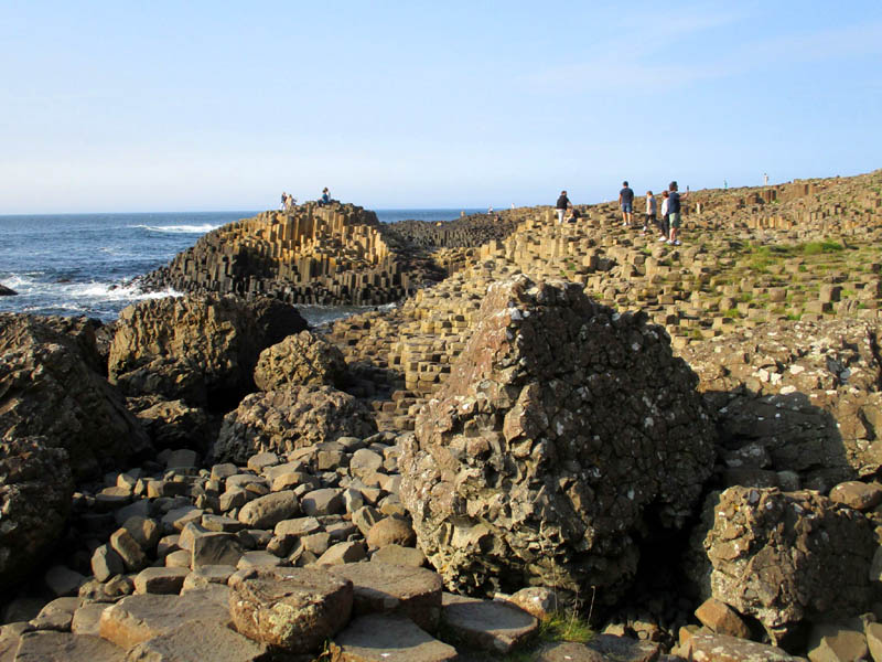 Basaltsäulen Giants Causeway