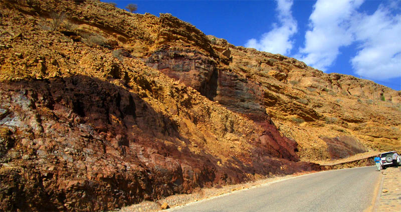 iron and nickel rich laterites, Oman