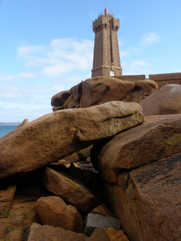 Granite exfoliation Ploumanach Brittany