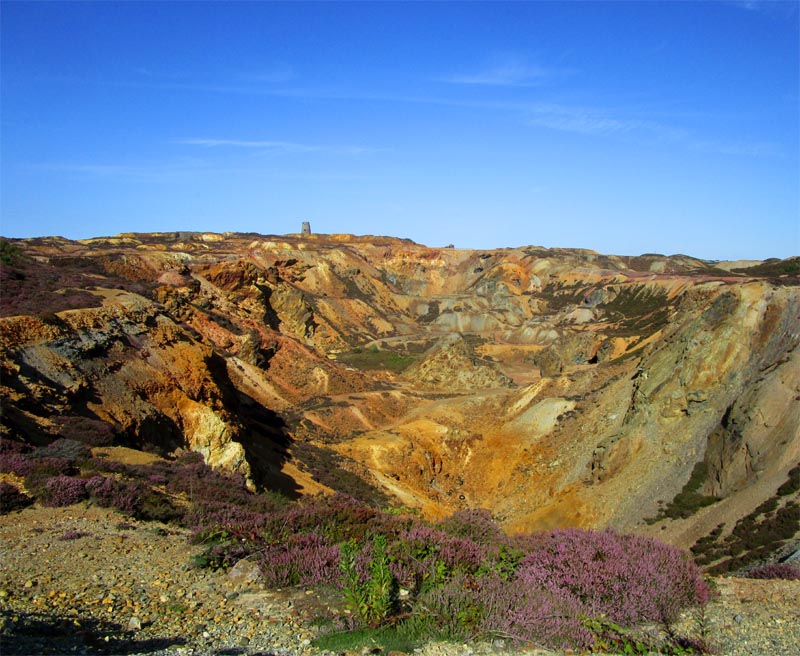 Parys Mountain Copper Mine - Open Pit