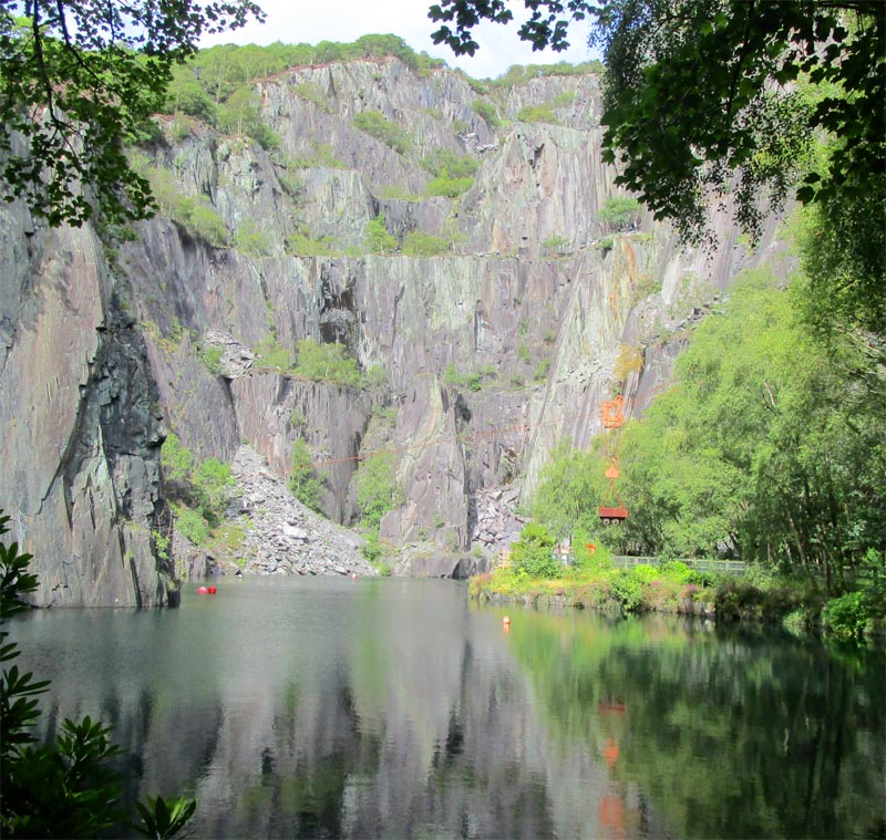 Vivian Slate Quarry, Dinorwic, Northern Wales